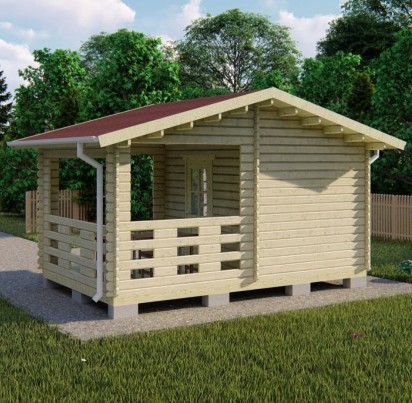 Гостевой домик "Виеки" 5300х3300 мм
